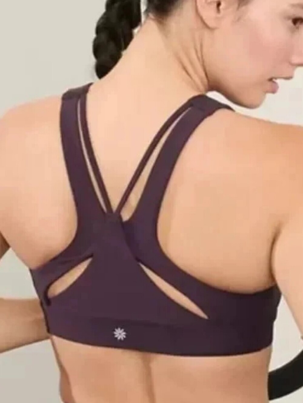 Athleta Flex Spacer Racerback Sports Bra